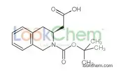 2-[(3s)-2-[(2-methylpropan-2-yl)oxycarbonyl]-3,4-dihydro-1h-isoquinolin-3-yl]acetic Acid