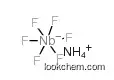 Azanium,pentafluoroniobium,fluoride