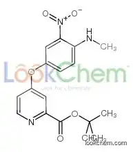 2-pyridinecarboxylic Acid, 4-[4-(methylamino)-3-nitrophenoxy]-, 1,1-dimethylethyl Ester