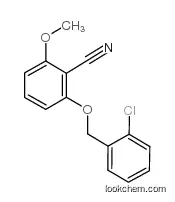 2-[(2-chlorophenyl)methoxy]-6-methoxybenzonitrile