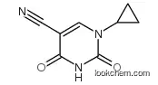 1-cyclopropyl-2,4-dioxopyrimidine-5-carbonitrile