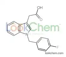 2-[1-[(4-fluorophenyl)methyl]indol-3-yl]acetic Acid