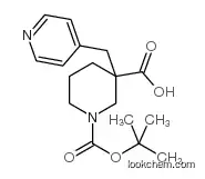 1-[(2-methylpropan-2-yl)oxycarbonyl]-3-(pyridin-4-ylmethyl)piperidine-3-carboxylic Acid