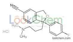 1-[3-(dimethylamino)propyl]-1-(4-fluorophenyl)-3h-2-benzofuran-5-carbonitrile,hydrochloride