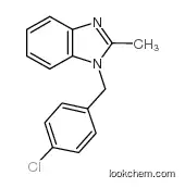 1-[(4-chlorophenyl)methyl]-2-methylbenzimidazole