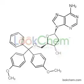 5-(6-aminopurin-9-yl)-2-[[bis(4-methoxyphenyl)-phenylmethoxy]methyl]oxolan-3-ol