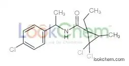 2,2-dichloro-n-[1-(4-chlorophenyl)ethyl]-1-ethyl-3-methylcyclopropane-1-carboxamide