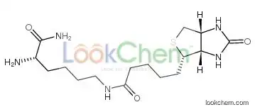 (2s)-6-[5-[(3as,4s,6ar)-2-oxo-1,3,3a,4,6,6a-hexahydrothieno[3,4-d]imidazol-4-yl]pentanoylamino]-2-aminohexanamide