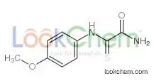 2-(4-methoxyanilino)-2-sulfanylideneacetamide