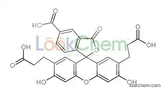 2-[2,7-bis(2-carboxyethyl)-3-hydroxy-6-oxoxanthen-9-yl]terephthalic Acid