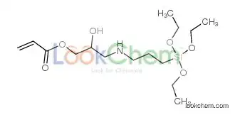 [2-hydroxy-3-(3-triethoxysilylpropylamino)propyl] Prop-2-enoate
