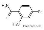 4-bromo-2-methylbenzenecarbothioamide