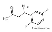 3-amino-3-(2,5-difluorophenyl)propanoic Acid