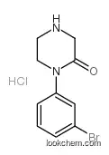 1-(3-bromophenyl)piperazin-2-one,hydrochloride
