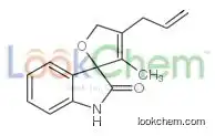 3-methyl-4-(2-propenyl)-spiro[furan-2(5h),3'-[3h]indol]-2'(1'h)-one