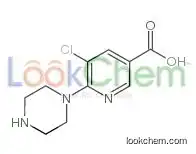 5-chloro-6-piperazin-1-ylpyridine-3-carboxylic Acid