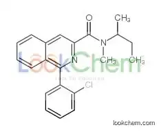 1-(2-chlorophenyl)-n-methyl-n-(1-methylpropyl)-3-isoquinolinecarboxamide