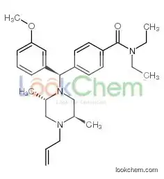 4-[(r)-[(2s,5r)-2,5-dimethyl-4-prop-2-enylpiperazin-1-yl]-(3-methoxyphenyl)methyl]-n,n-diethylbenzamide