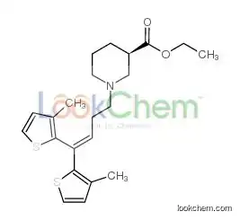 Ethyl (3r)-1-[4,4-bis(3-methylthiophen-2-yl)but-3-enyl]piperidine-3-carboxylate