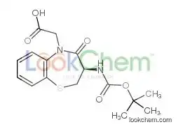 2-[(3r)-3-[(2-methylpropan-2-yl)oxycarbonylamino]-4-oxo-2,3-dihydro-1,5-benzothiazepin-5-yl]acetic Acid
