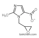 2-methyl-5-nitro-1-(oxiran-2-ylmethyl)imidazole
