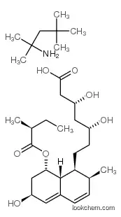 Pravastatin 1,1,3,3-tetramethylbutylamine