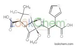 (2S,5R,6S)-6-[(2-carboxy-2-thiophen-3-ylacetyl)amino]-6-methoxy-3,3-dimethyl-7-oxo-4-thia-1-azabicyclo[3.2.0]heptane-2-carboxyli