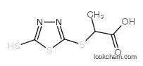 2-[(2-sulfanylidene-3H-1,3,4-thiadiazol-5-yl)sulfanyl]propanoic acid