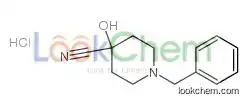 1-benzyl-4-hydroxypiperidine-4-carbonitrile,hydrochloride