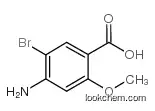 4-Amino-5-bromo-2-methoxybenzenecarboxylic acid