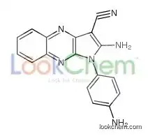2-amino-1-(4-aminophenyl)pyrrolo[3,2-b]quinoxaline-3-carbonitrile