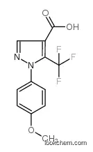 1-(4-methoxyphenyl)-5-(trifluoromethyl)pyrazole-4-carboxylic acid
