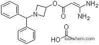 1-Diphenylmethylazetidin-3-yl 3,3-diaminoacrylate acetate