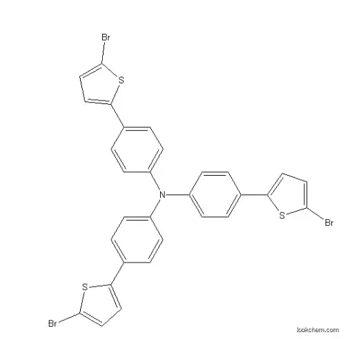 4-(5-Bromo-2-thienyl)-N,N-bis[4-(5-bromo-2-thienyl)phenyl]-benzenamine