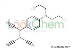 2-[4-[bis(2-chloroethyl)amino]phenyl]ethene-1,1,2-tricarbonitrile
