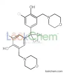 2-chloro-4-[2-[3-chloro-4-hydroxy-5-(morpholin-4-ylmethyl)phenyl]propan-2-yl]-6-(morpholin-4-ylmethyl)phenol