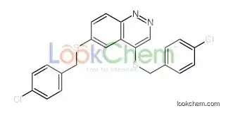 4,6-bis[(4-chlorophenyl)methylsulfanyl]cinnoline