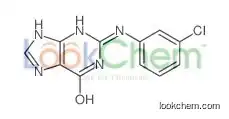 2-(3-chloroanilino)-3,7-dihydropurin-6-one