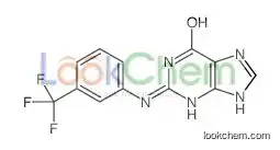 2-[3-(trifluoromethyl)anilino]-3,7-dihydropurin-6-one