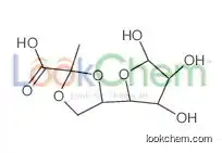 (4R)-2-methyl-4-[(2R,3R,4R,5R)-3,4,5-trihydroxyoxolan-2-yl]-1,3-dioxolane-2-carboxylic acid