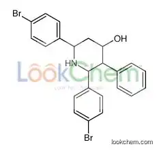 2,6-bis(4-bromophenyl)-3-phenylpiperidin-4-ol