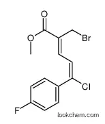 methyl (2Z,4Z)-2-(bromomethyl)-5-chloro-5-(4-fluorophenyl)penta-2,4-dienoate