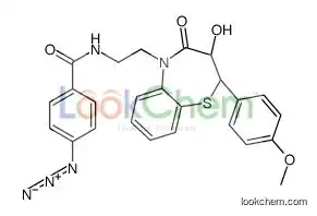4-azido-N-[2-[(2S,3S)-3-hydroxy-2-(4-methoxyphenyl)-4-oxo-2,3-dihydro-1,5-benzothiazepin-5-yl]ethyl]benzamide