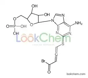 [(2R,3S,4R,5R)-5-[6-amino-2-(4-bromo-4-oxobuta-1,2-dienyl)sulfanylpurin-9-yl]-3,4-dihydroxyoxolan-2-yl]methyl dihydrogen phospha