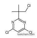 4,6-dichloro-2-(1-chloro-2-methylpropan-2-yl)pyrimidine