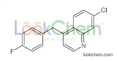 7-chloro-4-[(4-fluorophenyl)methyl]quinoline