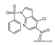 1-(benzenesulfonyl)-4-chloro-5-nitropyrrolo[2,3-b]pyridine