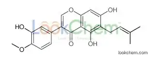 5,7-dihydroxy-3-(3-hydroxy-4-methoxyphenyl)-6-(3-methylbut-2-enyl)chromen-4-one