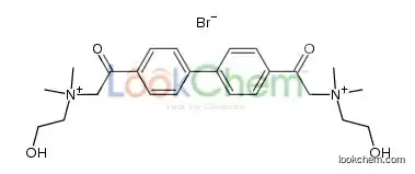 4,4'-bis-{[(2-hydroxy-ethyl)-dimethyl-ammonio]-acetyl}-biphenyl, dibromide
