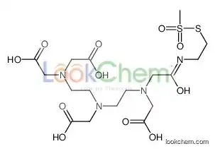 2-[2-[bis(carboxymethyl)amino]ethyl-[2-[carboxymethyl-[2-(2-methylsulfonylsulfanylethylamino)-2-oxoethyl]amino]ethyl]amino]aceti
